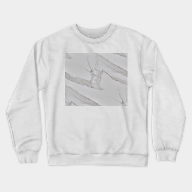 Skyros white marble Crewneck Sweatshirt by marbleco